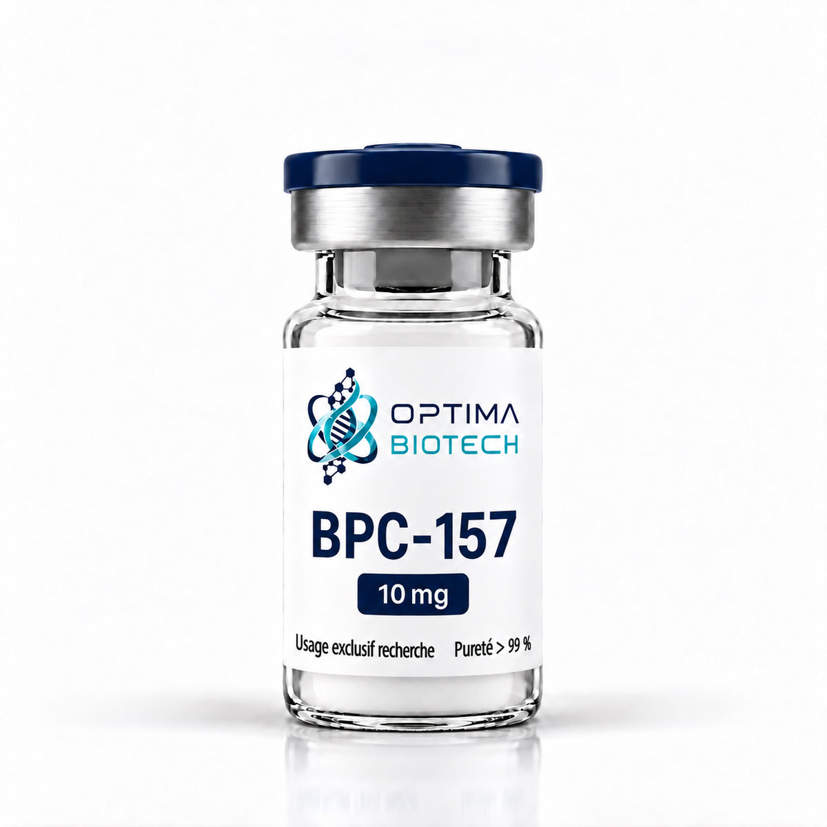 Flacon BPC-157 5 mg poudre lyophilisée Optima Biotech
