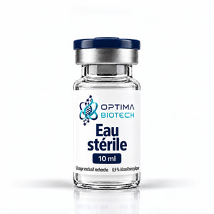 Flacon Eau stérile 10 ml solution réactif Optima Biotech
