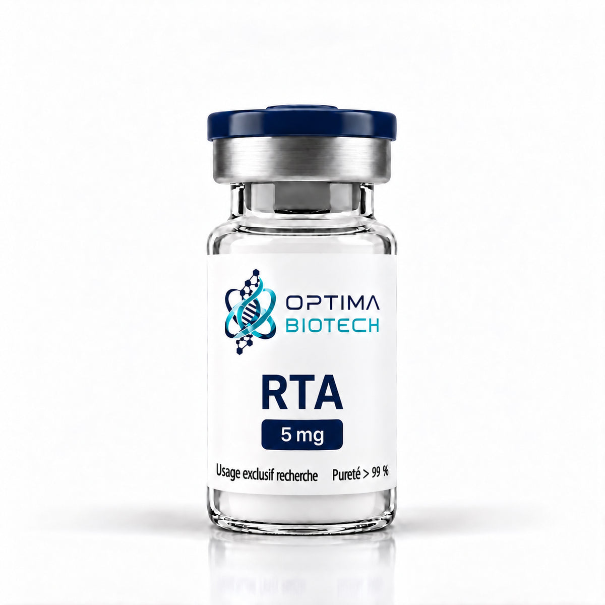 Flacon RTA 5 mg poudre lyophilisée Optima Biotech